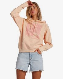 0 Catching Waves - Hoodie for Women Grey W3HO03BIP1 Billabong
