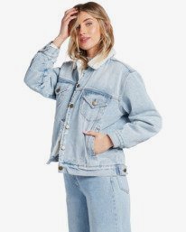 Such A Trip Denim Jacket for Women Billabong