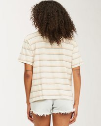 2 Beach Stripes - T-Shirt mit Boyfriend Fit für Frauen Braun W3KT40BIP1 Billabong