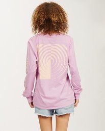 2 Surfadelic - Longsleeve für Frauen Blau W3LS01BIP1 Billabong