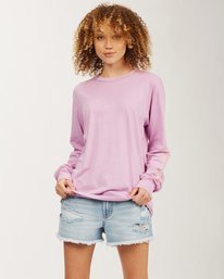 0 Surfadelic - Longsleeve für Frauen Blau W3LS01BIP1 Billabong