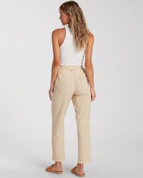 3 Checkmate - Pantalón de talle alto para Mujer  W3PT20BIP1 Billabong
