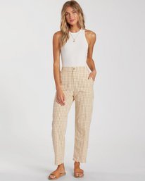 1 Checkmate - Pantalón de talle alto para Mujer  W3PT20BIP1 Billabong