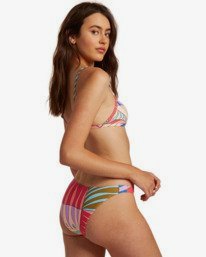 2 Surfadelic Tropic - Medium Bikini Bottoms for Women Brown W3SB26BIP1 Billabong