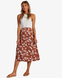 1 Wild And Free - Midi Skirt for Women  W3SK05BIP1 Billabong