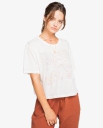 0 Spring Fellow - T-shirt court pour Femme  W3SS24BIP1 Billabong