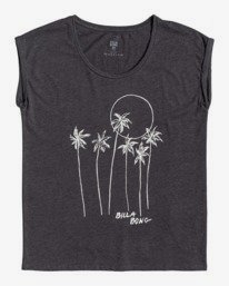 3 Mas Palms - T-Shirt für Frauen  W3SS28BIP1 Billabong