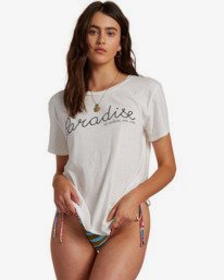 0 Paradise - T-shirt boyfriend pour Femme  W3SS42BIP1 Billabong