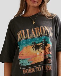 8 Born To Be - Oversized T-Shirt for Women  W3SS53BIP1 Billabong