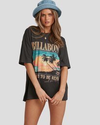 4 Born To Be - Oversized T-Shirt for Women  W3SS53BIP1 Billabong