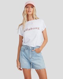 2 Billabong - T-Shirt für Frauen Weiss W3SS58BIP1 Billabong