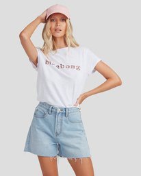 3 Billabong - T-Shirt für Frauen Weiss W3SS58BIP1 Billabong