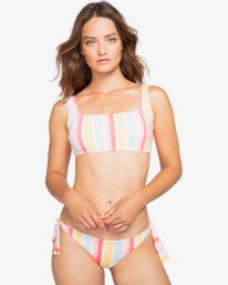 1 Sol Searcher Scoop Front Tank - Top de bikini para Mujer Marron W3ST03BIP1 Billabong