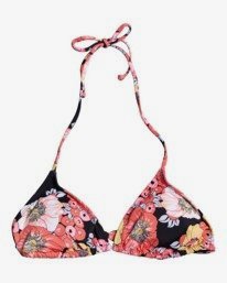 2 Sol Searcher Slide Tri - Top de bikini para Mujer Negro W3ST04BIP1 Billabong