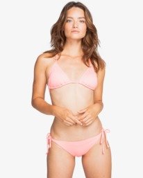 1 Sol Searcher Slide Tri - Bikini Top for Women Pink W3ST04BIP1 Billabong