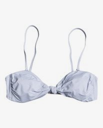 5 Sol Searcher Knotted Bandeau - Bikini Top for Women White W3ST05BIP1 Billabong