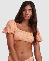 4 Summer Sun - Top de bikini para Mujer Gris W3ST88BIP1 Billabong