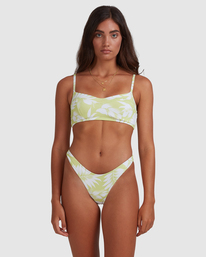 2 Sun Drenched Vintage - Top de bikini bralette para Mujer Verde W3ST90BIP1 Billabong