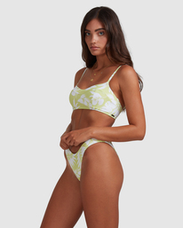 6 Sun Drenched Vintage - Top de bikini bralette para Mujer Verde W3ST90BIP1 Billabong