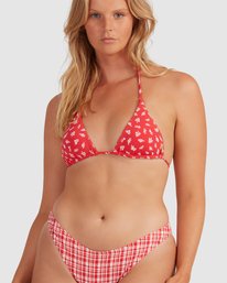 0 Slide - Tri Bikinitop voor Dames Beige W3ST96BIP1 Billabong