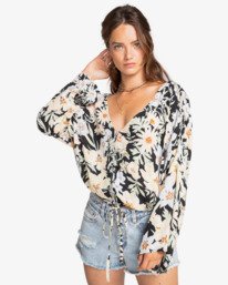 0 Honeymoon - Haut léger oversize pour Femme  W3TP01BIP1 Billabong