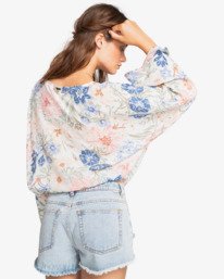 3 Honeymoon - Haut léger oversize pour Femme Marron W3TP01BIP1 Billabong