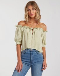 1 Sunny Skies - Top a maniche corte da Donna  W3TP17BIP1 Billabong
