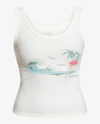 3 Vintage Postcard - Tank Top for Women  W3TT13BIP1 Billabong