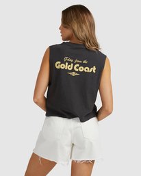 2 G'Day Gold Coast - Top Crop sin Mangas para Mujer  W3TT21BIP1 Billabong