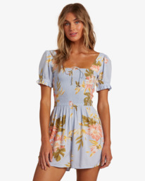 1 Flirty Day - Playsuit met Korte Mouw voor Dames  W3WK04BIP1 Billabong