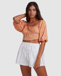 1 Sunny Dayz - Short taille haute pour Femme  W3WK30BIP1 Billabong