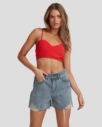 6 Be You - Short vaquero para Mujer  W3WK32BIP1 Billabong