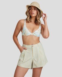 3 Candy Cuff - Short de talle alto para Mujer  W3WK51BIP1 Billabong