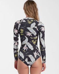 2 Surf Capsule Salty Dayz - Long Sleeve Springsuit for Women Black W42G53BIP1 Billabong