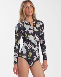 1 Surf Capsule Salty Dayz - Long Sleeve Springsuit for Women Black W42G53BIP1 Billabong