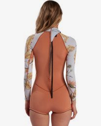 2 Surf Capsule Spring Fever - Long Sleeve Springsuit for Women White W42G54BIP1 Billabong