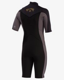 5 2/2mm Absolute - Springsuit mit Reißverschluss auf der Brust für Männer Schwarz W42M63BIP1 Billabong
