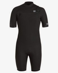 1 2/2mm Absolute - Muta estiva con zip sul petto da Uomo Black W42M63BIP1 Billabong