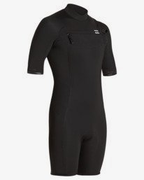 2 2/2mm Absolute - Muta estiva con zip sul petto da Uomo Black W42M63BIP1 Billabong