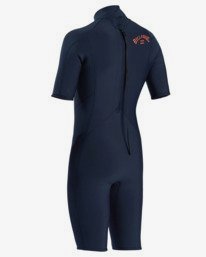 1 2/2mm Absolute - Kurzärmliger Springsuit mit Reißverschluss am Rücken für Männer Bunt W42M72BIP1 Billabong