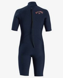 4 2/2mm Absolute - Kurzärmliger Springsuit mit Reißverschluss am Rücken für Männer Bunt W42M72BIP1 Billabong