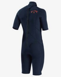 5 2/2mm Absolute - Kurzärmliger Springsuit mit Reißverschluss am Rücken für Männer Bunt W42M72BIP1 Billabong