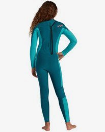 2 Synergy Teen - 3/2mm Back Zip Wetsuit for Girls  W43B61BIP1 Billabong