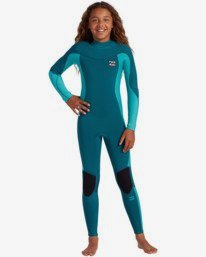 0 Synergy Teen - 3/2mm Back Zip Wetsuit for Girls  W43B61BIP1 Billabong