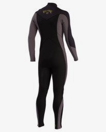 5 Absolute - 3/2mm Chest Zip GBS Wetsuit for Men Black W43M54BIP1 Billabong