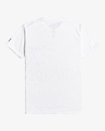 1 Team Pocket - Kurzärmeliges UPF 50 Surf T-Shirt für Männer Weiss W4EQ06BIP1 Billabong