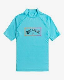 0 Unity - Short Sleeve UPF 50 Rash Vest for Boys  W4KY14BIP1 Billabong
