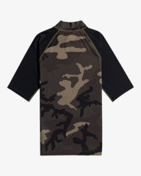 1 Contrast - Kurzärmliger Rashguard mit UPF 50 für Männer Grau W4MY09BIP1 Billabong