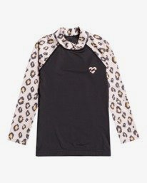 0 Billie Logo - Langärmliger Rashguard mit UPF 50 für Kleinkinder  W4TY04BIP1 Billabong