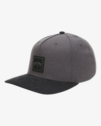 3 Stacked Up - Casquette snapback pour Homme Gris W5CM09BIP1 Billabong